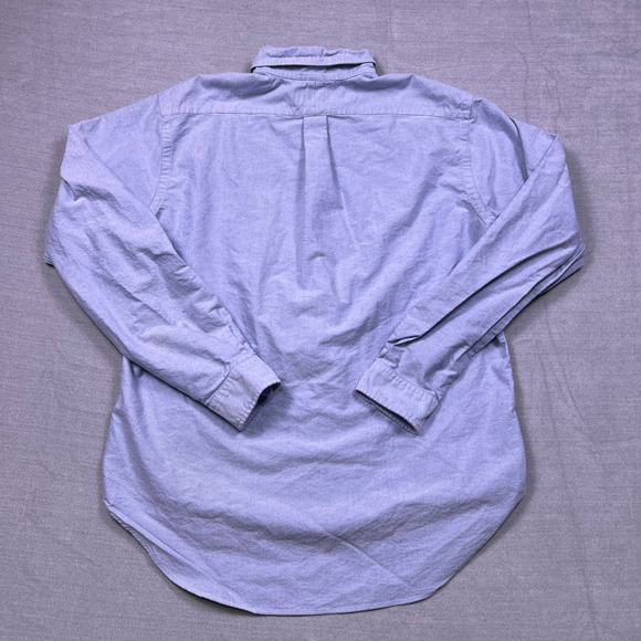 Ralph Lauren Classic Fit Oxford Button Down Shirt Mens 16 1/2 32/33 Blue - Picture 2 of 11